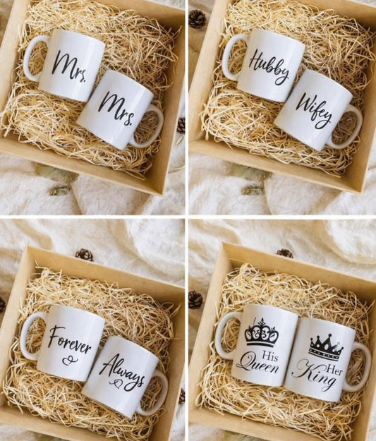 Customised mugs